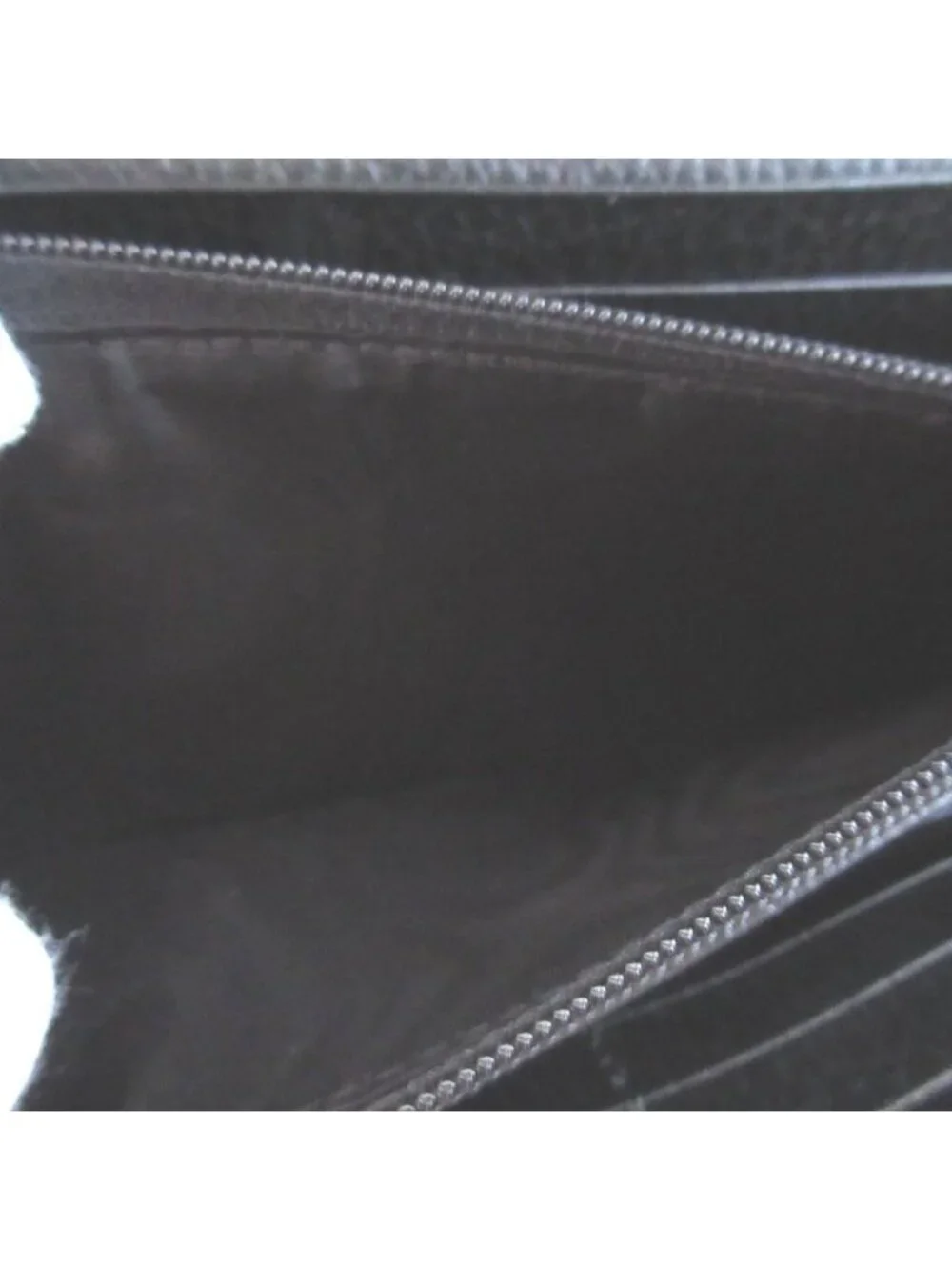 Gucci Double G GG Supreme Leather Beige Black Bifold Wallet